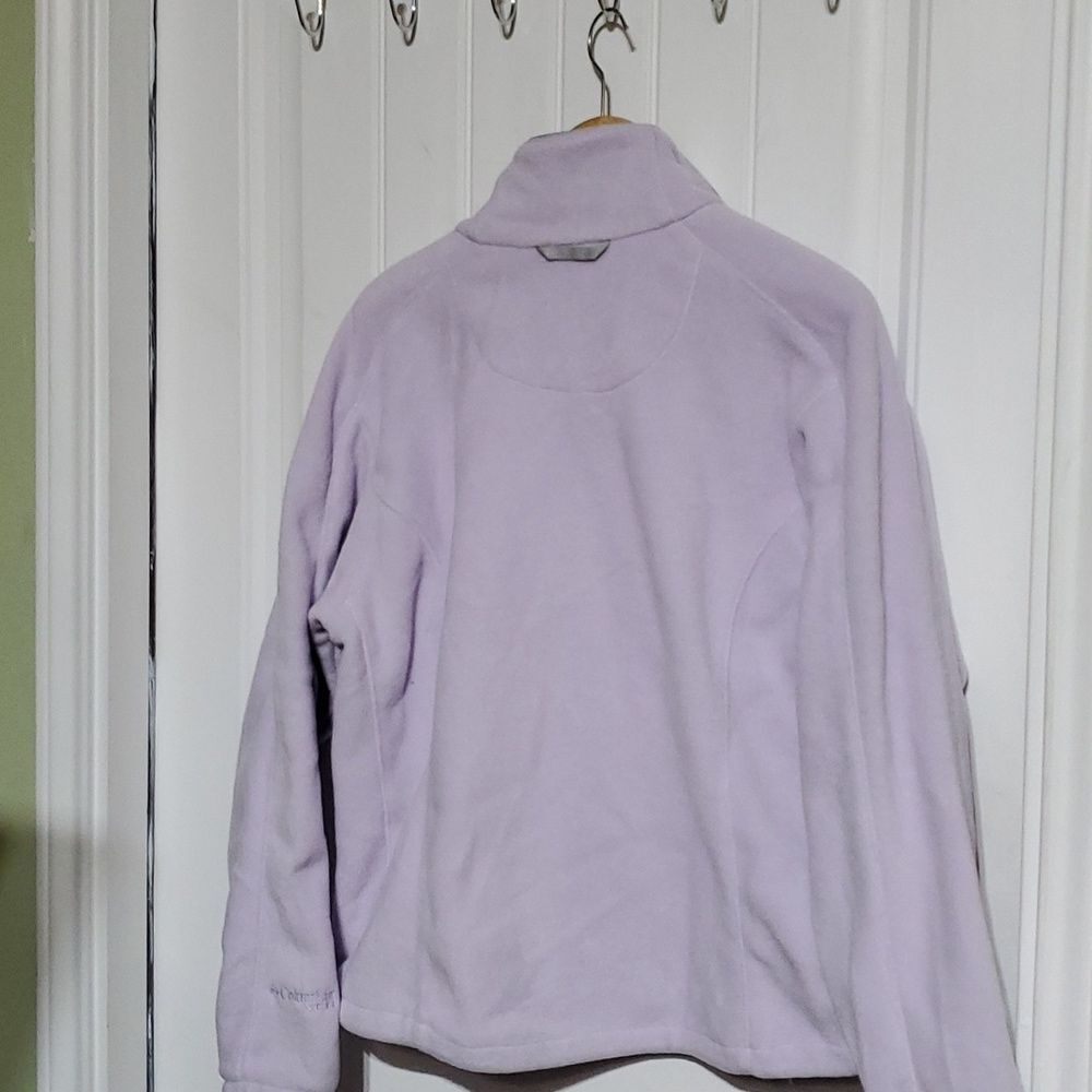 Women’s Columbia Benton Springs Fleece Jacket in purple Size Extra Large - Picture 6 of 8